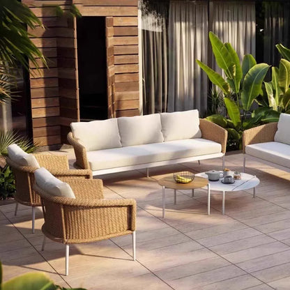 Nordic Luxury Outdoor Sofas Creative Party Balcony Personality Garden Sofas Gaming Chair Furniture Arredo Giardino Lshysf
