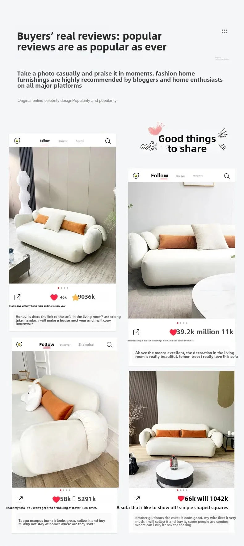 White Technology Cloth Sofa Set Modern King Size Foam Sponge Tatami Couch Large Reading Design Soft Big Bank Bedroom Furniture