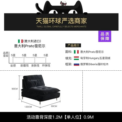 Replica Large European Sofa Elegant Reclinavel Lit Pliable Design Sofa Recliner Nordic Postmodern Lounge Modern Muebles Muebles