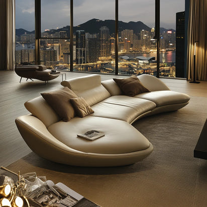 New high-end sofa living room sofa combination multi-person sofa