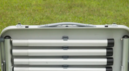 Ultra-light Aluminum Alloy Outdoor Folding Table Camping Picnic Portable Barbecue Table Night Market Stall Small Table