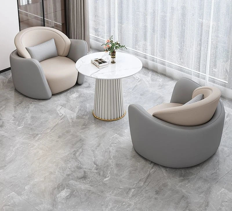 Light luxury hotel beauty salon meeting sofa coffee table combination rest area reception area sales office sofa negotiation
