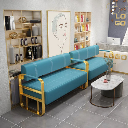 Office reception Small apartment sofa Barber shop Waiting chair Rental house Clothing beauty