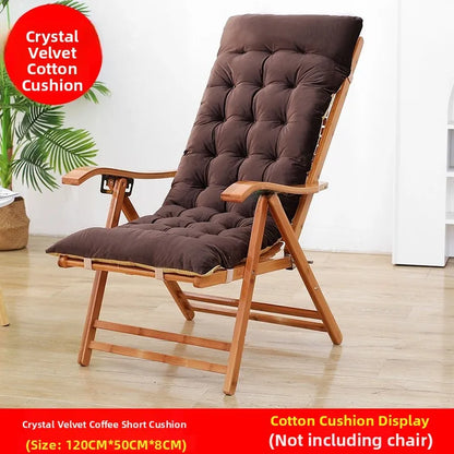 Thickened Office Chair Pad Modern Simple Style Four Seasons Universal Office Chair Cushion Sofa Backrest Pad for Rocking Chair