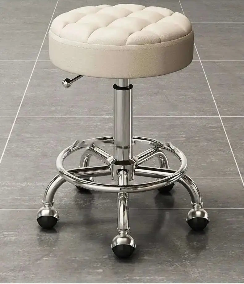 Hairdresser Furniture Barber Shop Chair Hair Chairs Salon Folding Stool Tabouret Roulette Aesthetics Beauty Ergonomic Chair