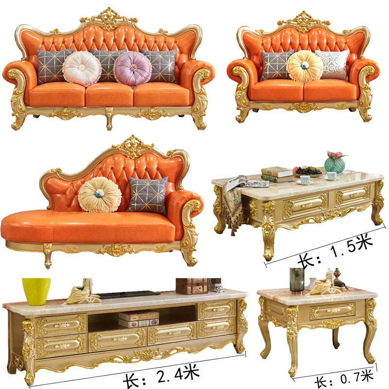 Couch Pouf Living Room Sofa Set European Floor Designer Relaxing Luxury Nordic Sofas Recliner Room Decor Divano Home Furniture