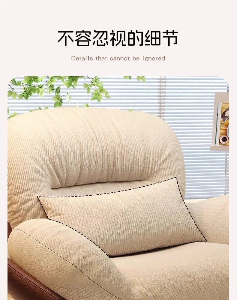 Rotating Eggshell Rocking RecliningBalcony Household Sleeping Leisure Single Sofa Nest