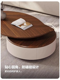 Nordic Style Modern Coffee Table Unique Design Glam Luxury Coffee Table Living Room Hidden Storage Table De Salon Home Furniture
