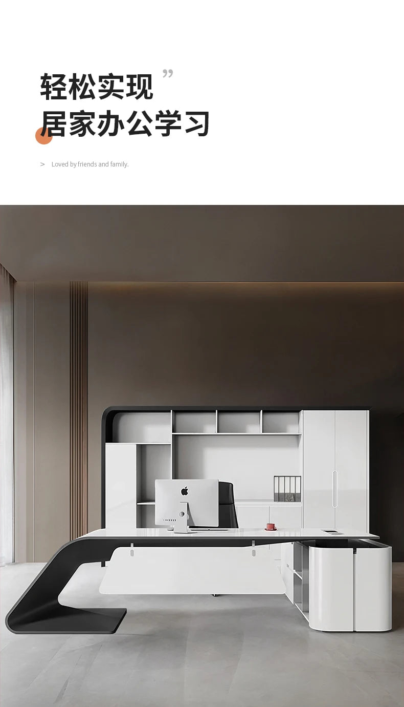 Adjustable Gaming Office Desk Organizers Storage Multifunctional Office Desk Lshaped Folding Escrivaninha Commercial Furniture