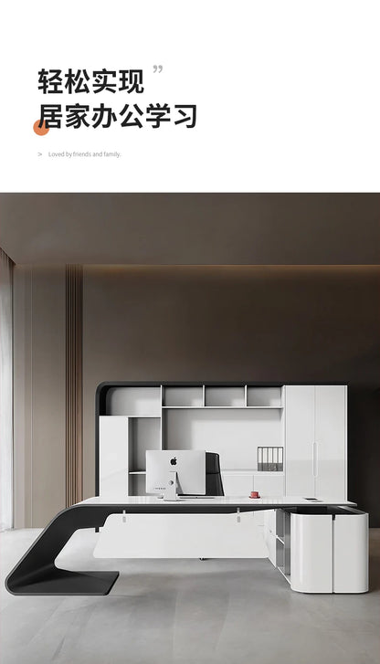 Adjustable Gaming Office Desk Organizers Storage Multifunctional Office Desk Lshaped Folding Escrivaninha Commercial Furniture