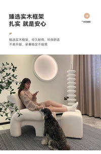Makeup Designer Living Room Chairs, Nordic Salon Sofa Arm, Relax Bedroom Reading Girl, Sillon Home Furniture
