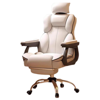Ergonomic Cushion Office Chair Armrest Back Support Desk Gaming Computer Chair