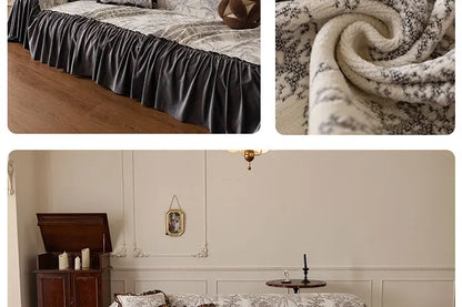1 Piece Set Plant Stretchable Sofa Cover Non-slip Full Cover Dust Cover Bedroom Living Room Home Decoration 2/3/4 People
