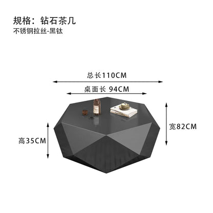 High-end Coffee Table Designer's Light Luxury Modern Minimalist Coffee Table Living Room Furniture Jamuan Minum Teh YS40CC