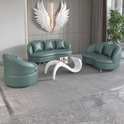 Grand canapé de luxe blanc imperméable à l'eau Simple vert Chaise longue nouveau canapé naturel concepteur Muebles Para dortoir meubles