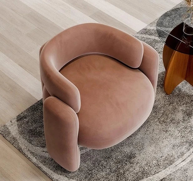 Z Lazy sofa, leisure chair, living room negotiation, a few tables and chairs combination, simple single sofa chair