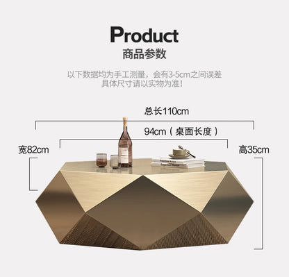 Italian Aesthetic Design Coffee Table Modern Luxury Unique Home Coffee Table Living Room Salontafel Woomkamer Designer Furniture