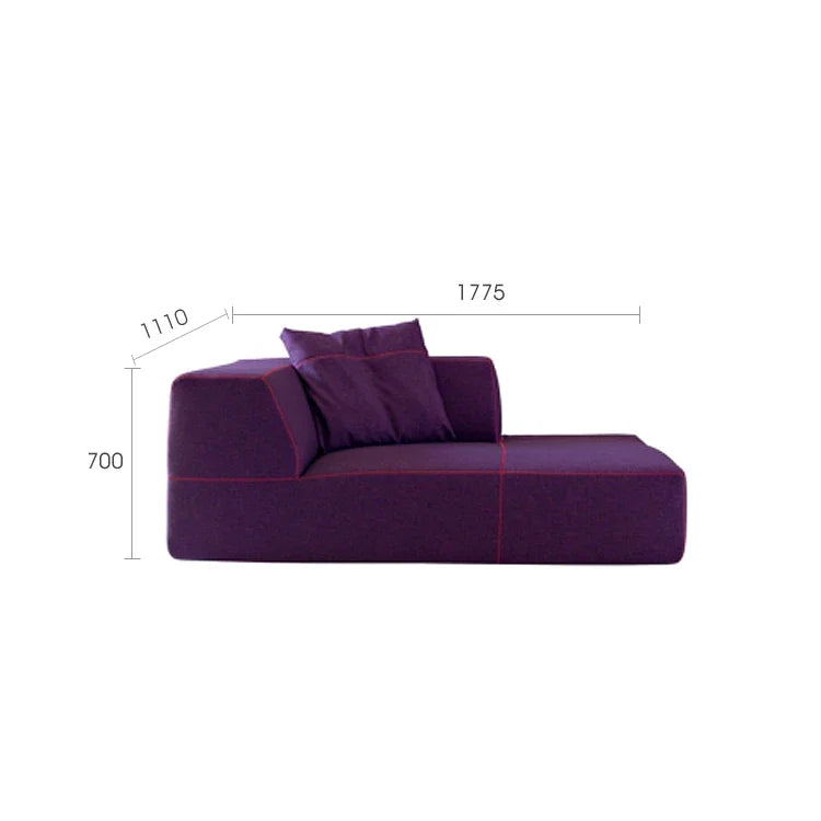 Hot sales New Modern Italian Fabric  L shape sofa living room Modular Corner Sofa Set