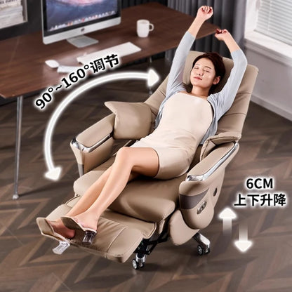 Home Office Desk Chair for Vanity Reclining Armchair Furniture Height Adjustable Chair on Wheels Chaise Bureau De Travail Magalu