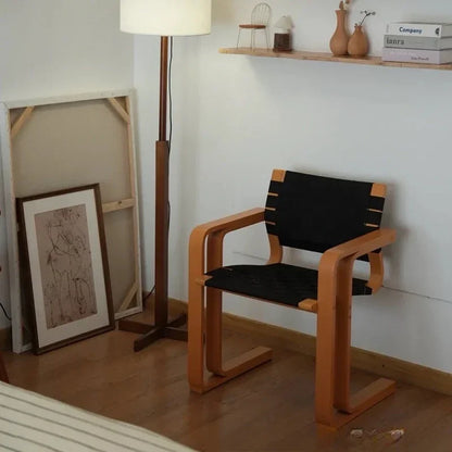 Solid Wood Woven Fabric Dining Chairs,Backrest Armchair,Furniture,Customized,Home,Living Room,Desk Stool