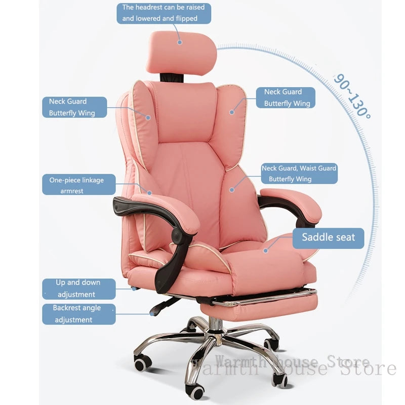 New Gaming Chair with Footrest Lift Up Game Chair High Quality Ergonomic Chair Home Furniture office computer chair gamer chair