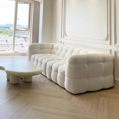 Minimalist Waterproof Living Room Sofa Modern Couch Elegant Relaxing Living Room Sofa White Puff Sofy Do Salonu Home Furniture