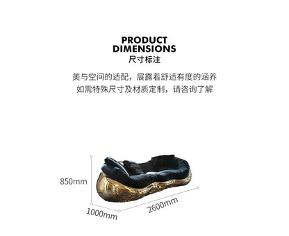 Art Aesthetics Sofa Villa Modern Light Luxury Furniture High Luxury International Pavilion J1