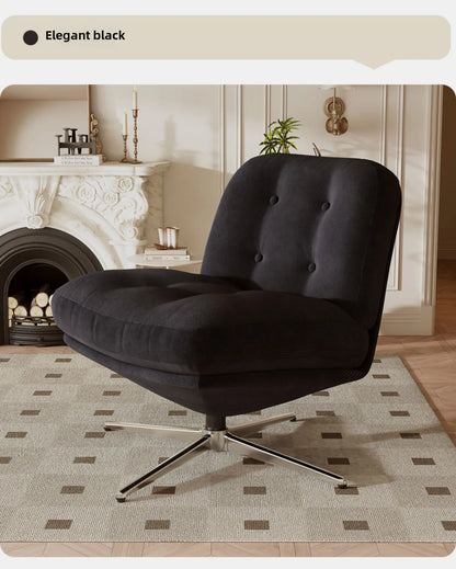 Single sofa chair light luxury medieval Bauhaus living room leisure chair bedroom lazy sofa