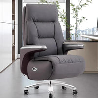 Bedroom Leather Office Chair Rolling Vanity Study Swivel Luxury Chair Accent Recliner Sillas De Escritorio Salon Furniture
