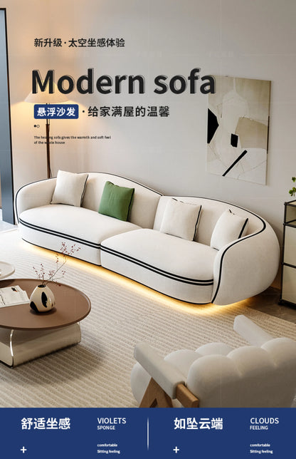 Y White Cloud Living Room Sofas Nordic Air Single Modern Outdoor Sofa Replica Bedroom Designer Balcony Muebles Salon Furniture