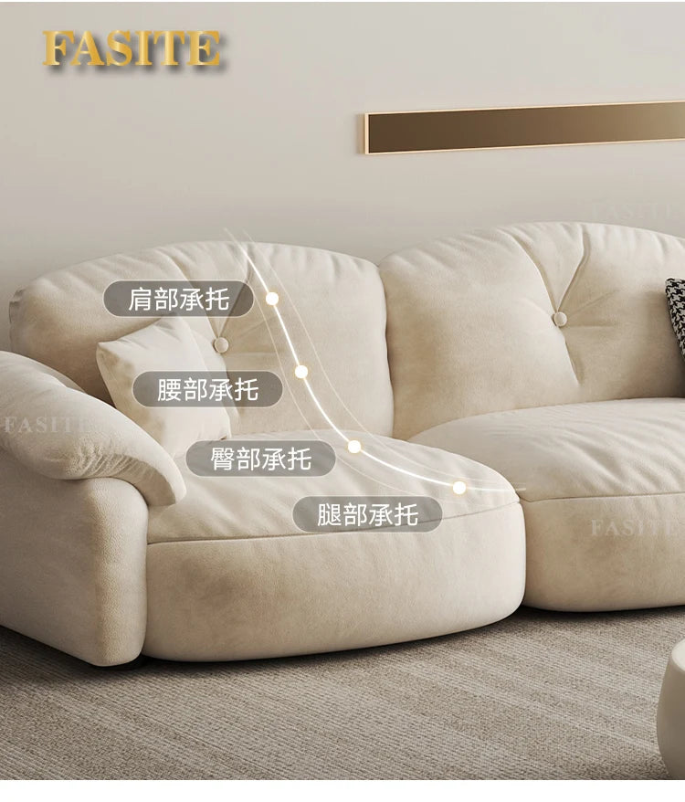 Lounge Living Room Sofas Fabric Minimalist Modern Design Sofa Elegant Comfortable Kanapy