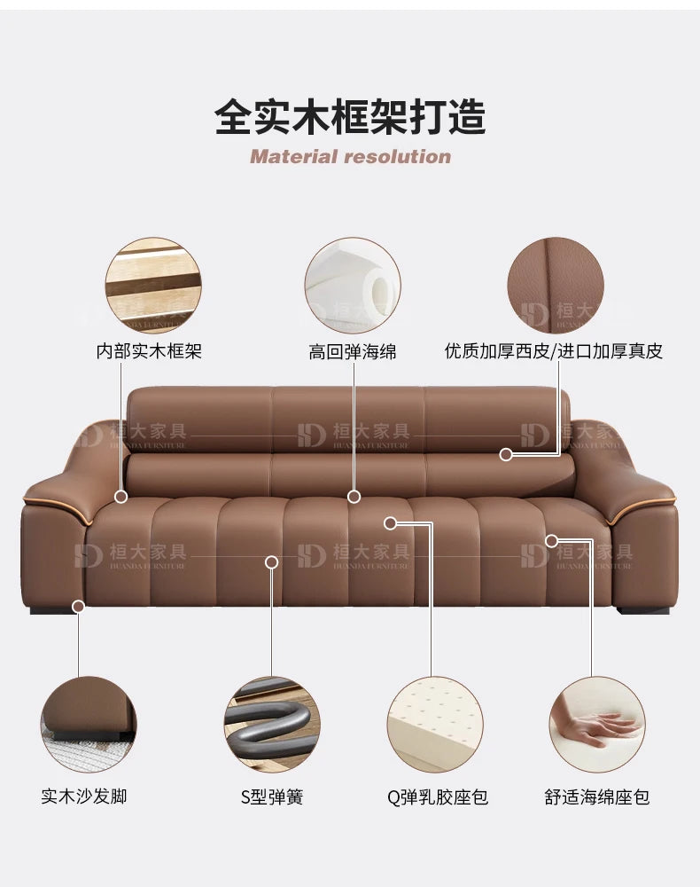 Designer Minimalist Recliner Sofas Designer Chaise Wooden Living Room Sofas Lounges Daybed Luxury Couch Furniture