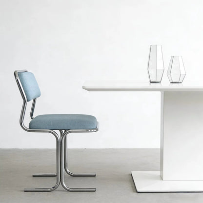 Living room chairs Bauhaus dining chairs modern leisure chairs furniture stainless steel island chairs designer backrests dressi