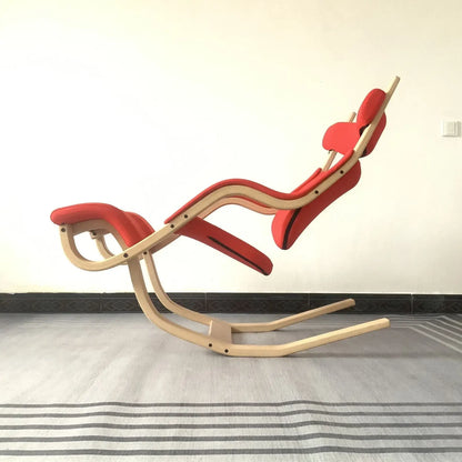 Gravity balance chair, European new living room bedroom multi-functional single sofa chair