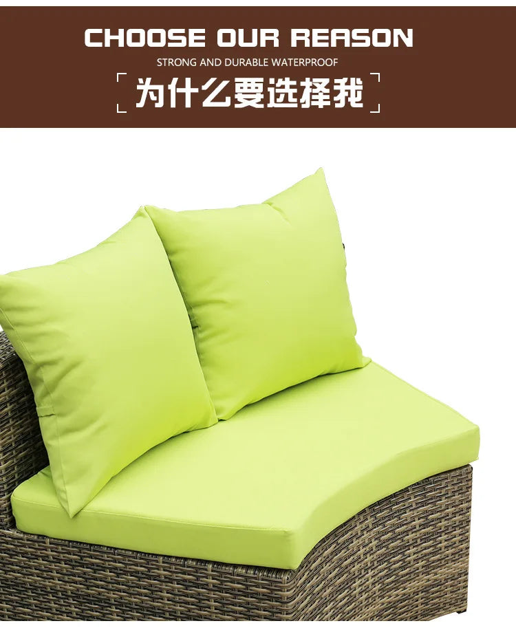 2022 Cheapest Garden Sofas Rattan Outdoor Furniture