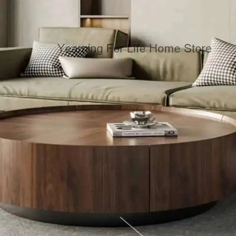 Simple Room Coffee Table Chinese Korean Living Luxury Storage Glam Coffee Table Minimalist Premium Chinese Salon Hotel Furniture