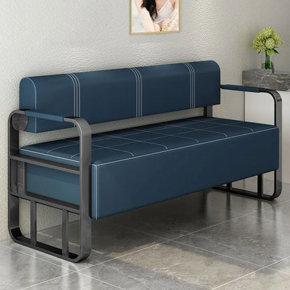 Steady Barber shop sofa chair reception room sitting area long sofa chair thickened equal sofa