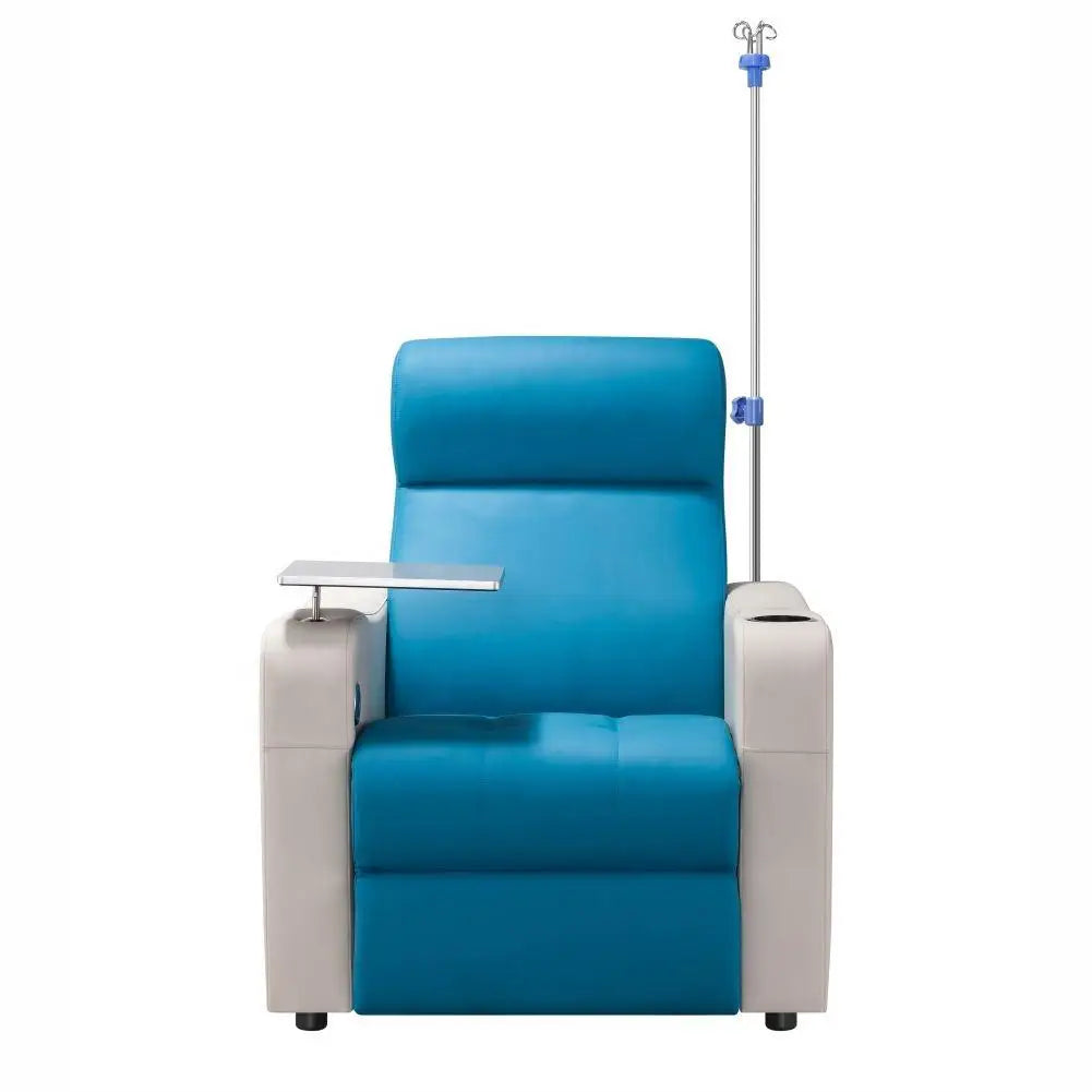 InfusionMedical Electric Sofa Chair Infusion Chair Hospital Furniture with Infusion Rack for Hospitals or Clinics