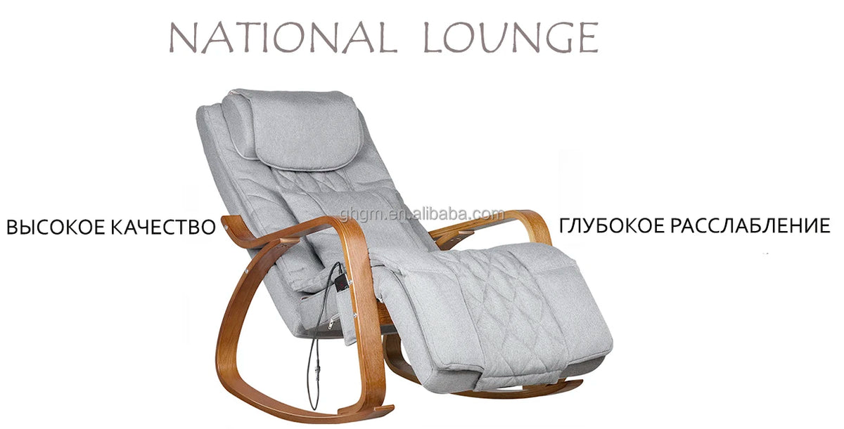 Body Massager Folding Shiatsu Massage Chair With Adjustable Backrest and Back Heating Full