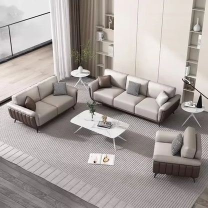 #x Small Luxury Office Furniture Living Room Office Sofa Set Fabric Cover Modern 1 3 Seat Sofa