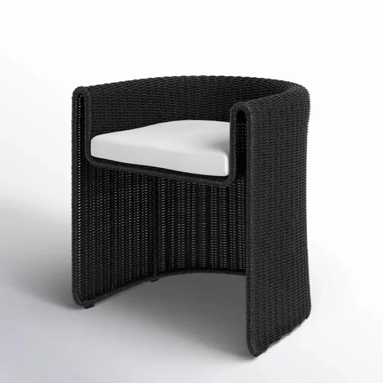 Outdoor Outdoor Terrace Villa High-grade Dining Chair Creative Rattan Chair Outdoor Rattan Chair