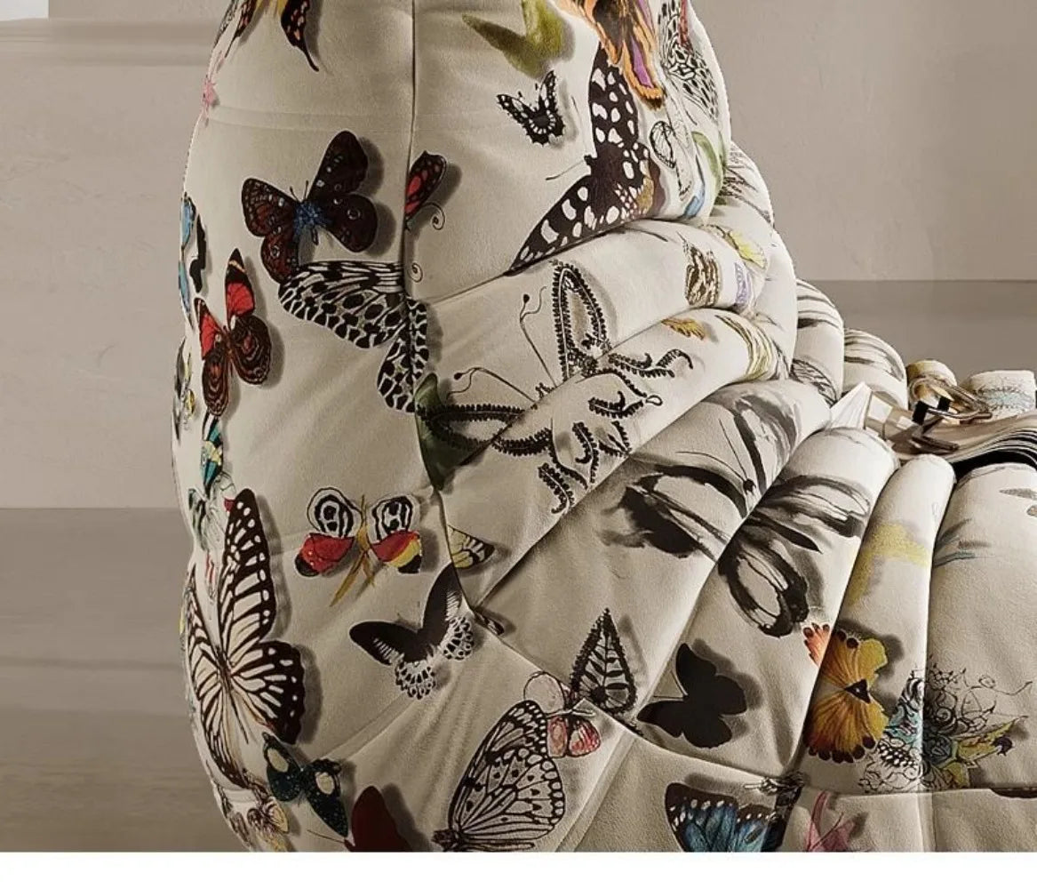 Two sofas, wife's favorite, daughter's favorite, the best seat for taking a shower, caterpillar sofa, luxury item Luxury has con