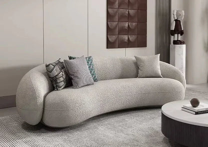 Minimalist Nordic Living Room Sofas Leather Recliner Designer Modern Sofas Luxury Lounge Balcony Cheap Divano Home Furniture