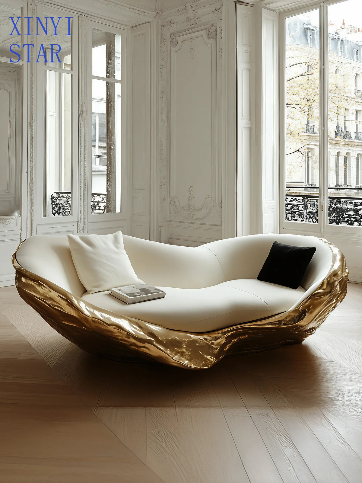 Art postmodern sofa villa large apartment furniture high luxury