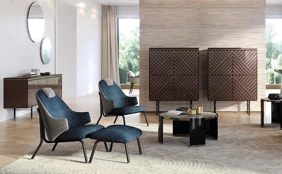 New Design Sets for Living Room Modern Sectional Metal Frame Curved Sofa Villa Luxury Furniture Sofa Set with Great Price