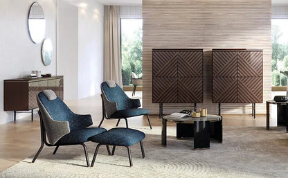 New Design Sets for Living Room Modern Sectional Metal Frame Curved Sofa Villa Luxury Furniture Sofa Set with Great Price