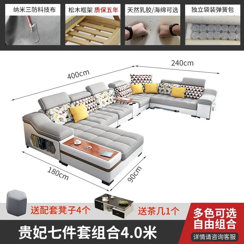 +··Creative Minimalist Living Room Sofas Lazy Nordic Leather Sofas Designer Living Room Sofas Lounge Koltuk Takımı Home Furnitur