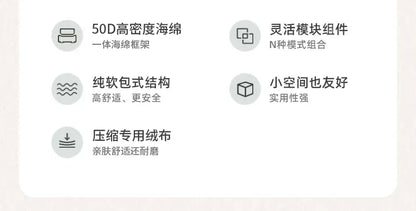Bed Luxury European Sofa Armrest Adults Villa Floor Vacuum Compressed Couch Living Room Recliner Divano Sottovuoto Furniture