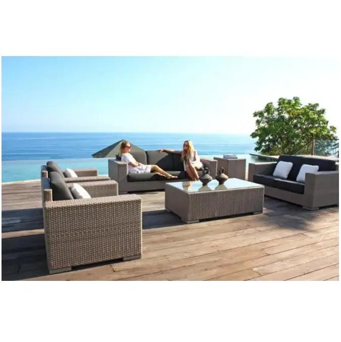 Hand Woven Leisure Garden Outdoor Rattan Sofa Furniture