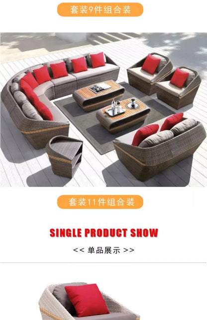 Minimalist Design Outdoor Sofas Luxury Accent Personality Nordic Garden Sofas Creative Hotel Furniture Arredo Giardino Lshysf